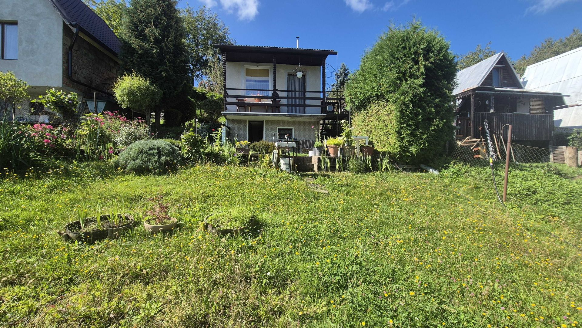 Predaj záhrada s chatkou v osade Barborka, Handlová